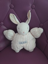 Doudou Lapin Tartine Et Chocolat  Rose