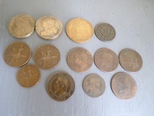 pièces bronze Louis XVI Napoléon III 5c 10c