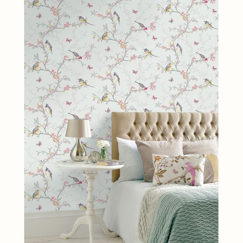 Papier peint phoebe oiseaux - peint,
