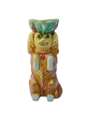 Pichet staffordshire barbotine - staffordshire,