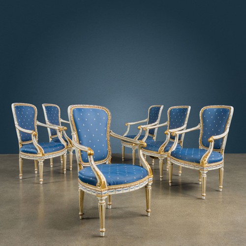 Fauteuils baroques anciens - baroques,