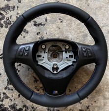 BMW E87 E82 M SPORT STEERING WHEEL E90 E92 E93 E88 E87 E82 M STITCHING FULL.