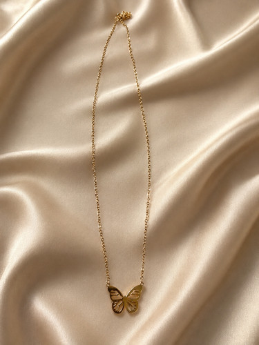 Collier papillon - collier,