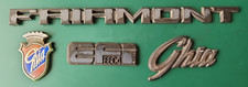 OIRIGINAL FORD XE 1983 1984 FAIRMONT GHIA BADGES 4.1 EFI