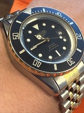 Pre TAG Heuer 980.019 / Women’s 1000 Series Watch Black/Gold Professional  VTG