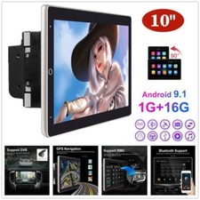 Radio 2 Din Android 9.1 10" 1+16G 4 CoreCar GPS Stereo Navi MP5 Player WiFi IOS