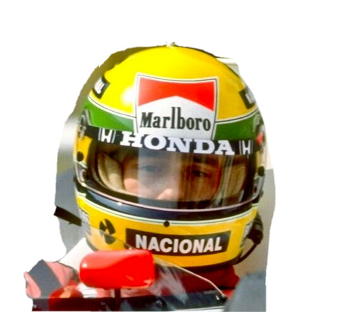 1988 ayrton senna helmet - 1:2,