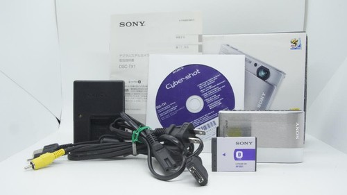 Sony cyber shot - dsc-tx1, argent
