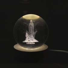 Veilleuse boule lumineuse à