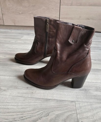 Bottines femme cuir - , marron