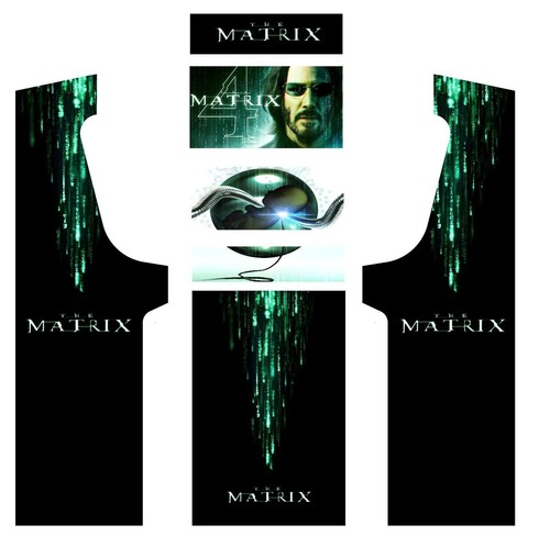 Stickers the matrix pour - stickers,