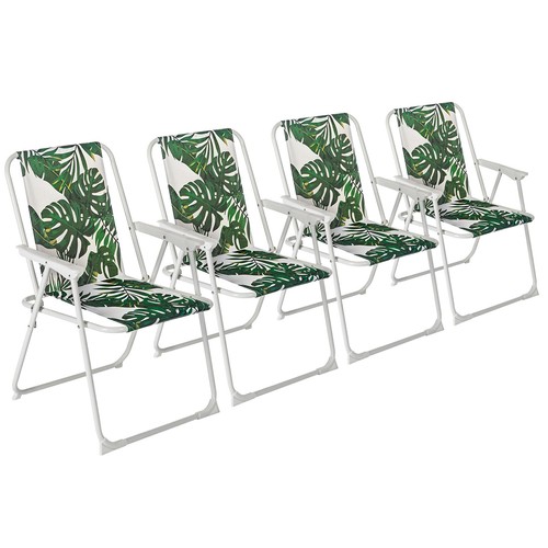 Folding plage métal - 4x,