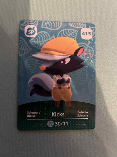 Carte amiibo animal - amiibo,