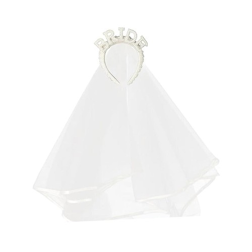 Bandeau mariée avec - de,
