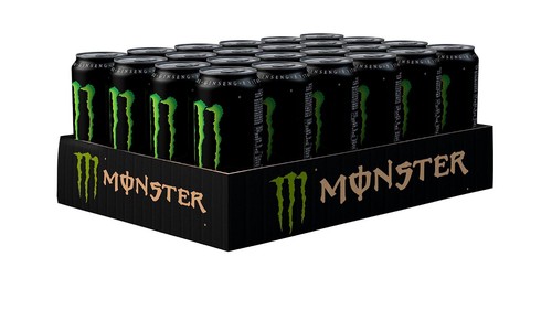 Monster energy drink can - monster, 500
