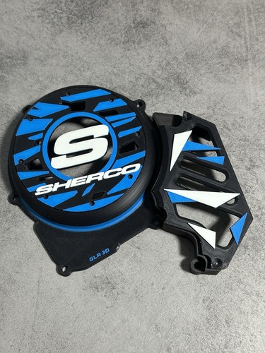 Cache allumage am6 sherco bleu - cache,