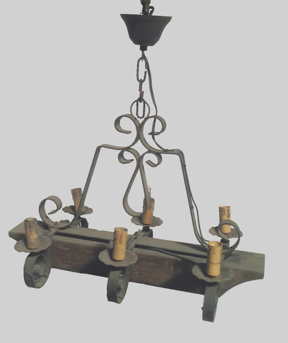 Lustre fontede fer - lustre,