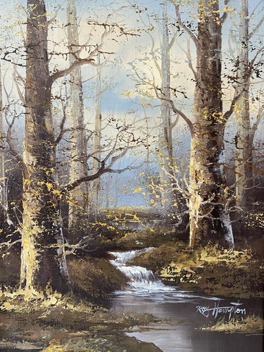 Roy hampton huile sur - huile,