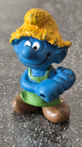 Figurine schtroumpf jardinier - figurine,
