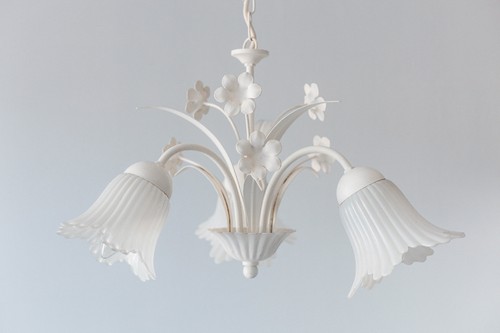 Lustre blanc branches - 3,