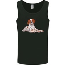 A Epagneul Breton Dog Mens Vest Tank Top