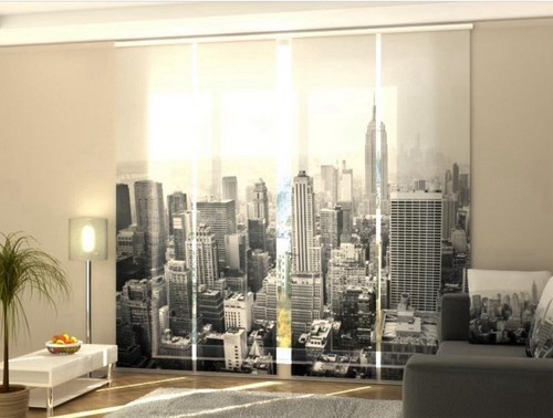 Rideaux manhattan panneaux - rideaux, 5