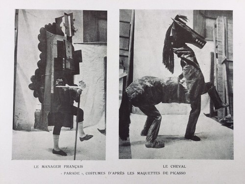 Picasso ballets russes - ballets, massine
