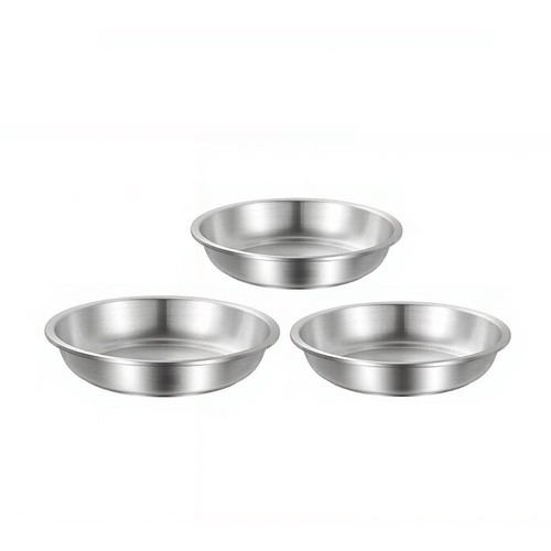 Plat service rond - de, en