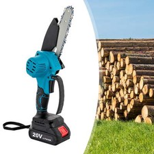 6 Inch Portable Electric Chain Saw Pruning ChainSaw Cordless Garden
