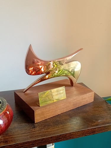 Trophée bronze rare premio - trophée,
