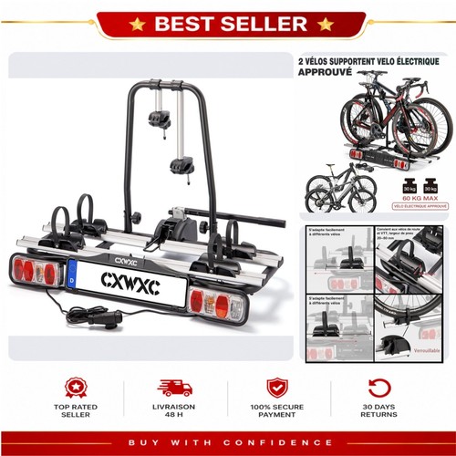 Cxwxc porte vélos - attelage, 2