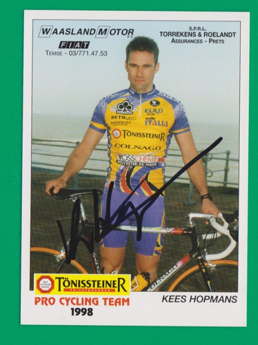 Cyclisme carte cycliste kees - cyclisme,