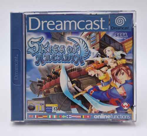 Skies arcadia sega - arcadia,