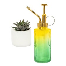 Co. Brumisateur en verre jaune