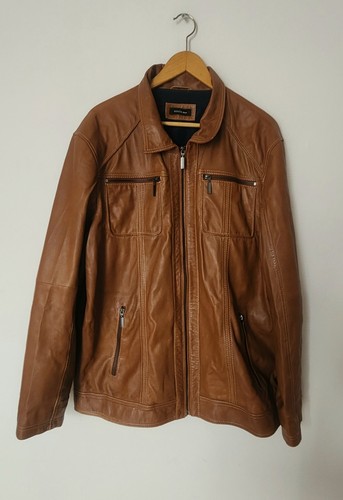 Belle veste blouson en cuir - belle,