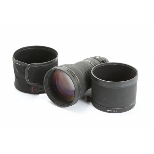Nikon sigma 300 apo - nikon, dg