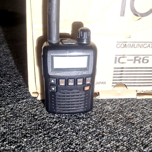 Icom récepteur large - ic-r6,