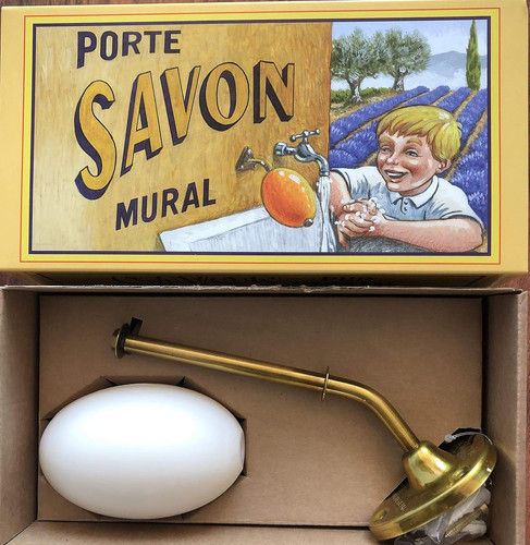 Porte savon mural écolier - mural, –
