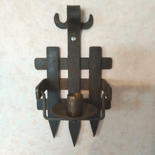 BOUGEOIR APPLIQUE OSCILLANT EN