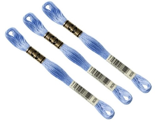 Dmc 809 lot échevettes - 809,