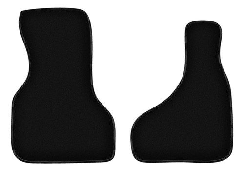 Tapis sol velours noir - velours,