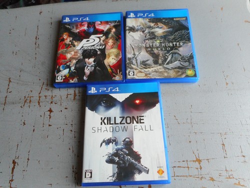 Lot jeux ps4 version - de, jap