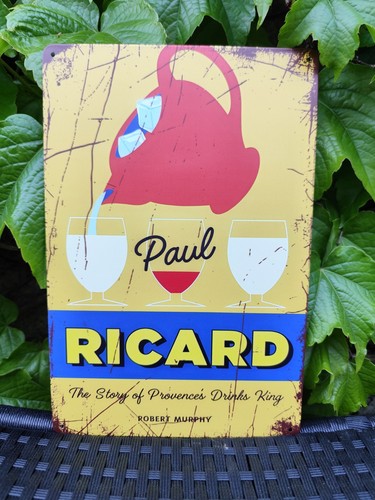 Plaque métal ricard 20x30cm - métal,