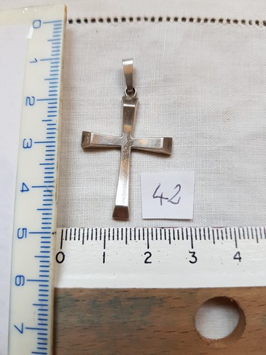 Croix pendentif argent - ,