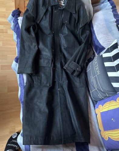 Manteau cache poussière cuir - cache,