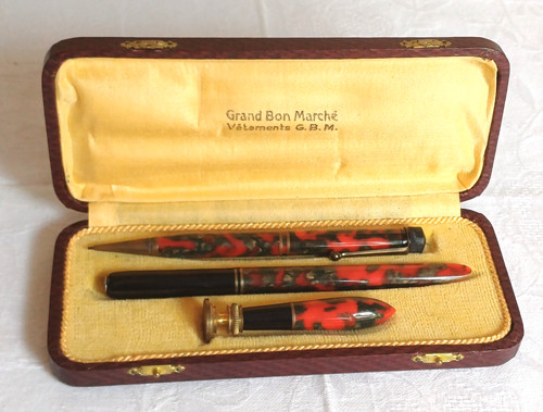 Coffret ecriture bakélite - ecriture,