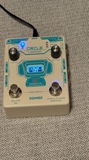 Donner Circle Looper Effects Pedal Drum With Machine Tempo 40 Slot 160 min Loop