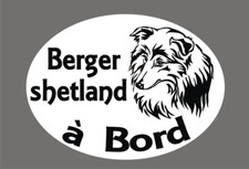 * 1 Sticker -  Berger Shetland