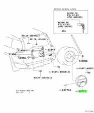 TOYOTA FJ CRUISER Cache Roue