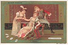 CHROME #MK41102 AU BON MARCHE CHEZ LA CARTOMANCIENNE SEANTE TELLER CARDS MI